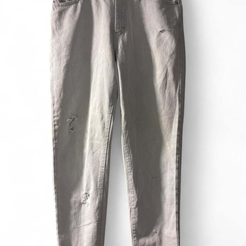 Vintage Lee Straight Leg Distressed Jeans